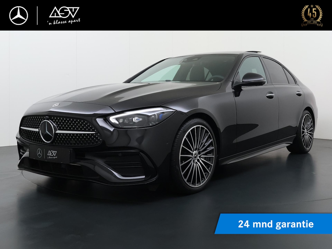 Mercedes-Benz C-klasse - 200 d AMG Line | Trekhaak Wegklapbaar | Panorama - Schuifdak | 19" AMG velgen - AutoWereld.nl