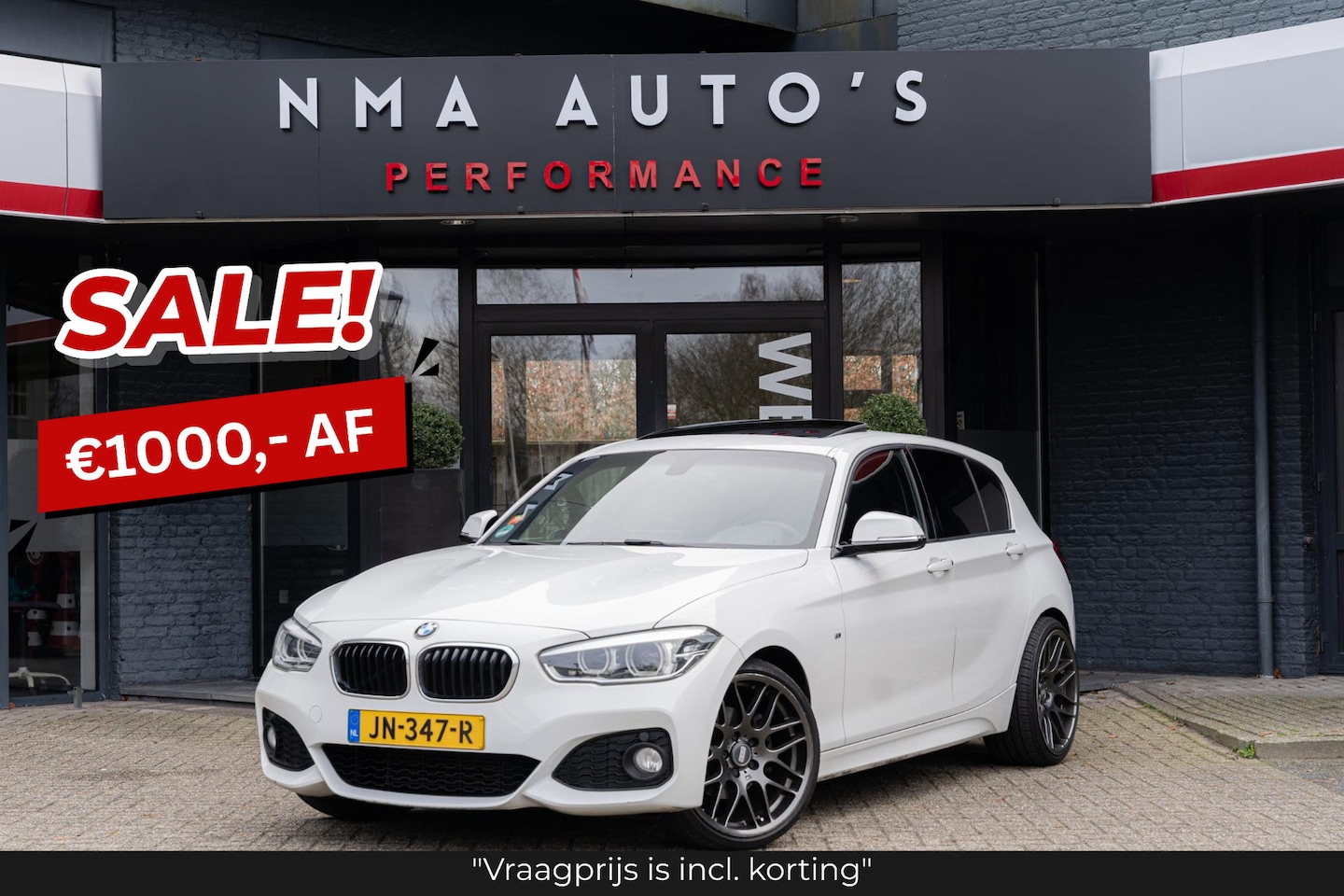 BMW 1-serie - 120i M Sport PANO / KEYLESS / FACELIFT / STOELVERWARMING / NAP / NL AUTO - AutoWereld.nl