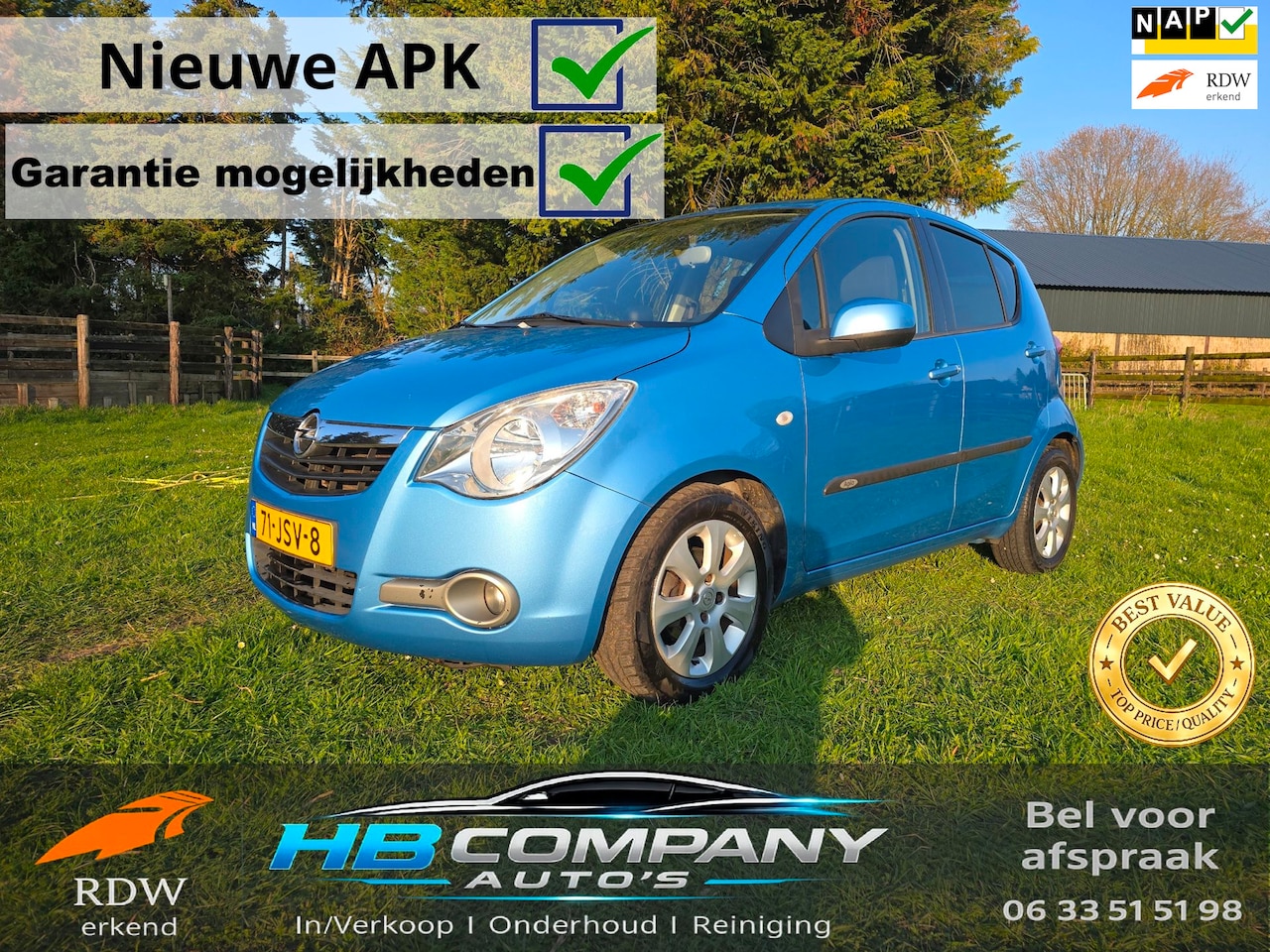 Opel Agila - 1.2 Enjoy !Zeer netjes! Nieuwe APK | Airco | NAP - AutoWereld.nl