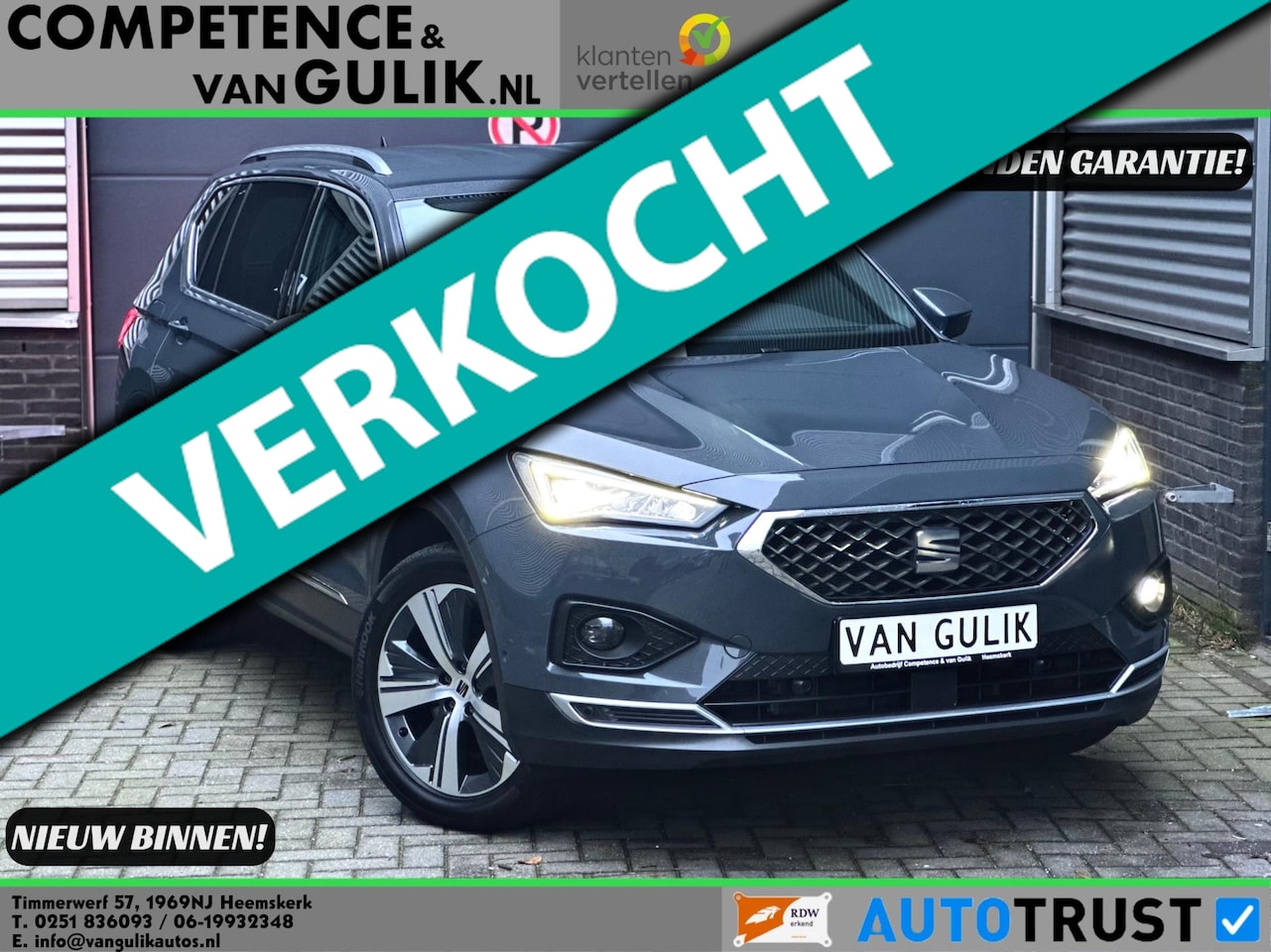 SEAT Tarraco - 2.0 TSI 4drive Xcellence | Memory | ACC | Camera | Winterpakket | - AutoWereld.nl