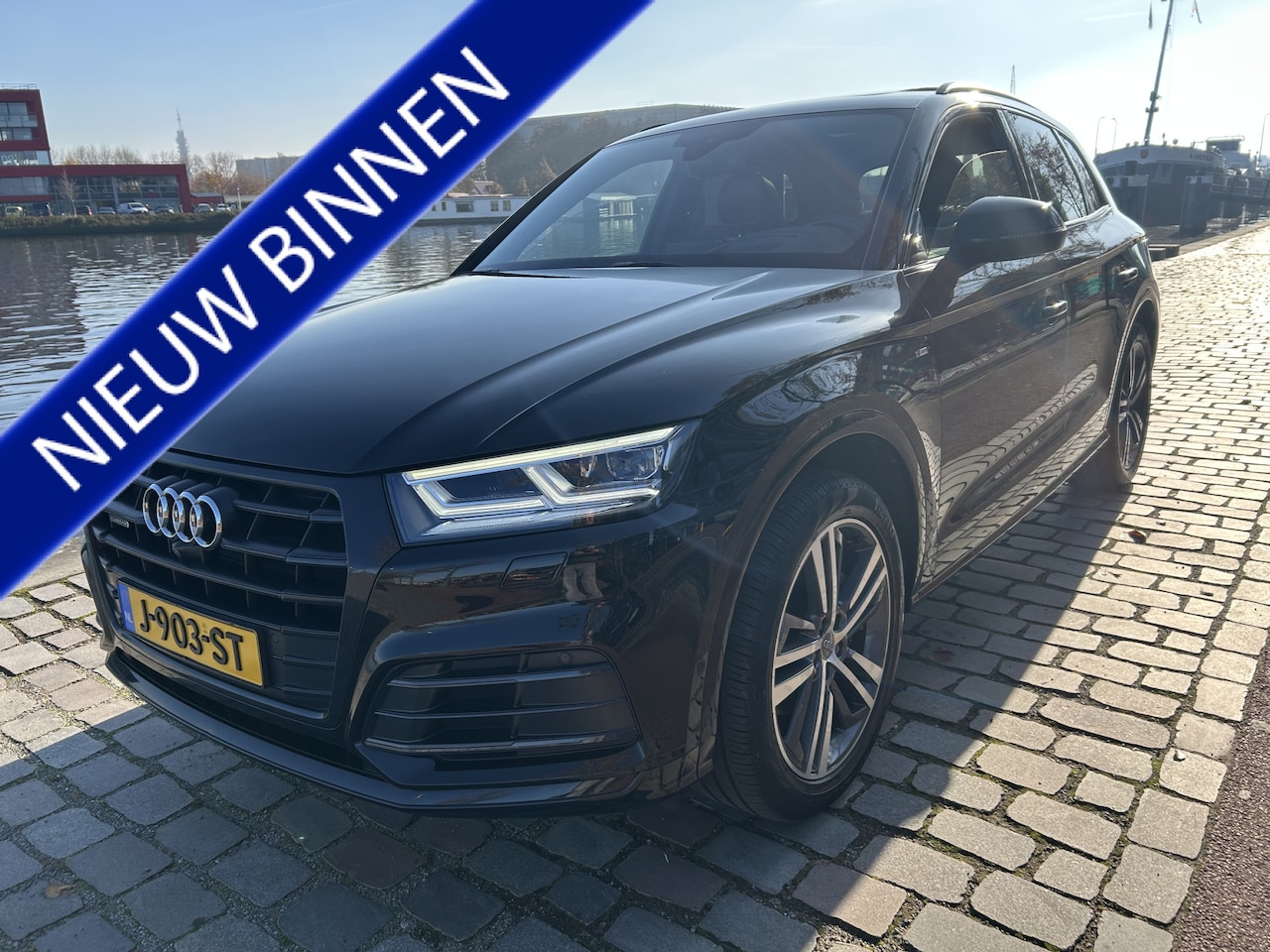 Audi Q5 - 2.0 TFSI quattro Sport S Line Black Edition Bom vol !! en in nieuwstaat - AutoWereld.nl