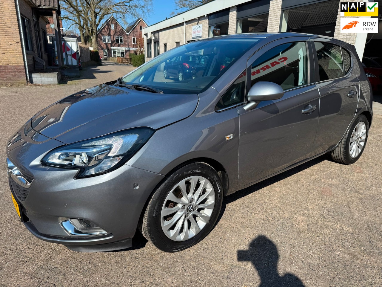 Opel Corsa - 1.0 Turbo Innovation AIRCO LM VELGEN ORG 26450 KM!! NAP VOLLEDIG ONDERHOUDEN LUXE UITVOERI - AutoWereld.nl