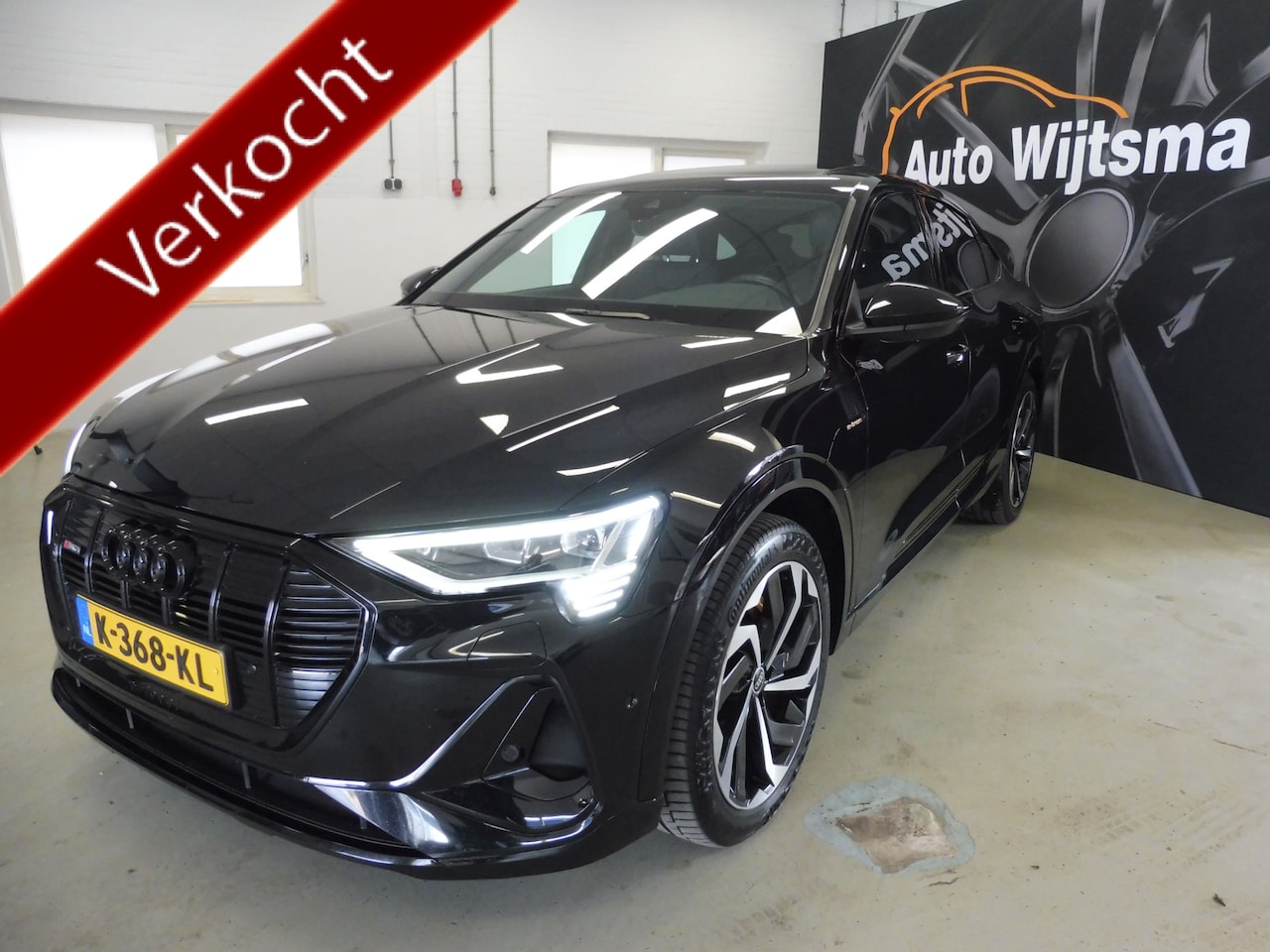 Audi e-tron Sportback - 50 quattro S edition 71 kWh SOH 100% Trekhaak | Pano | Leer/alcant | LED | Luchtvering | N - AutoWereld.nl