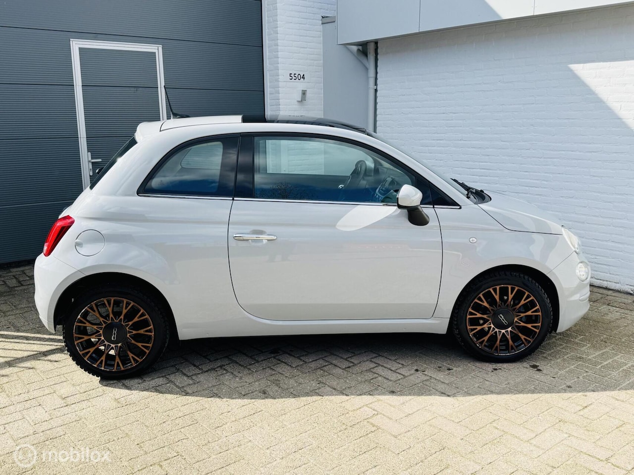 Fiat 500 - 1.2 Collezione Nardo Grijs Navi Cruise 16 inch - AutoWereld.nl