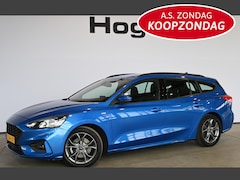 Ford Focus Wagon - 1.0 EcoBoost 126pk ST Line ketting Navigatie 1e Eigenaar Airco LED Cruise control Goed Ond