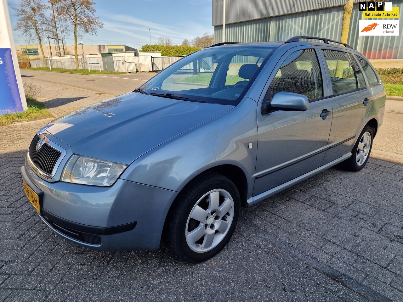 Skoda Fabia Combi - 1.4-16V Flash 1.4-16V Flash, 2e eigenaar, Apk, Nap, Inruil mogelijk. - AutoWereld.nl