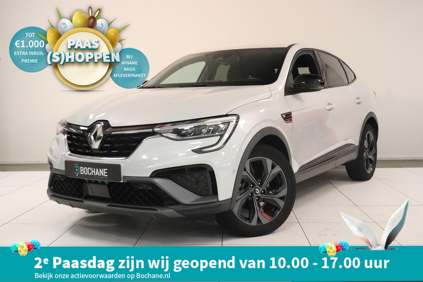 Renault Arkana - 1.6 E-Tech Hybrid 145 R.S. Line | BOSE audio | Camera | Elektr. stoelen | Stuur en stoel v - AutoWereld.nl