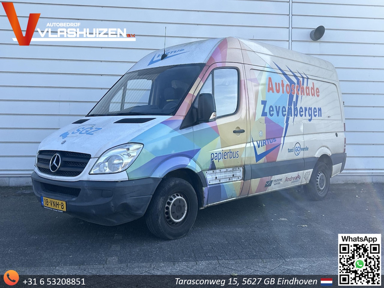 Mercedes-Benz Sprinter - 311 2.2 CDI 366 HD | € 4.350,- MARGE! | Bijrijdersbank | - AutoWereld.nl