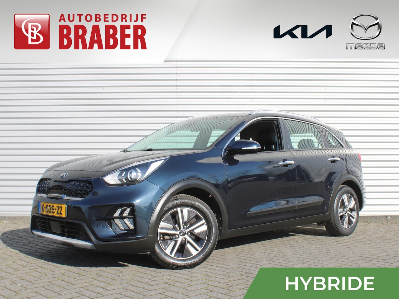 Kia Niro - 1.6 GDi Hybrid DynamicLine | Trekhaak | Camera | Clima | Navi | Cruise adapt. | 16" LM | A - AutoWereld.nl