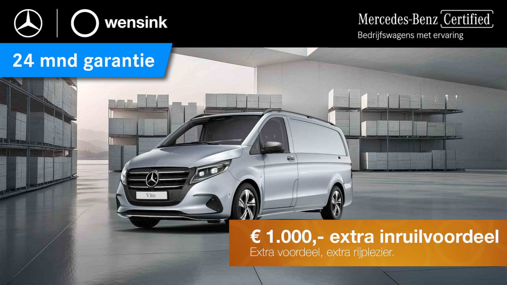 Mercedes-Benz Vito - 116 CDI | L2 | SELECT | AUT. | 2500 KG TREKHAAK | KUNST LEDEREN BEKLEDING | AIRCO | CRUISE - AutoWereld.nl