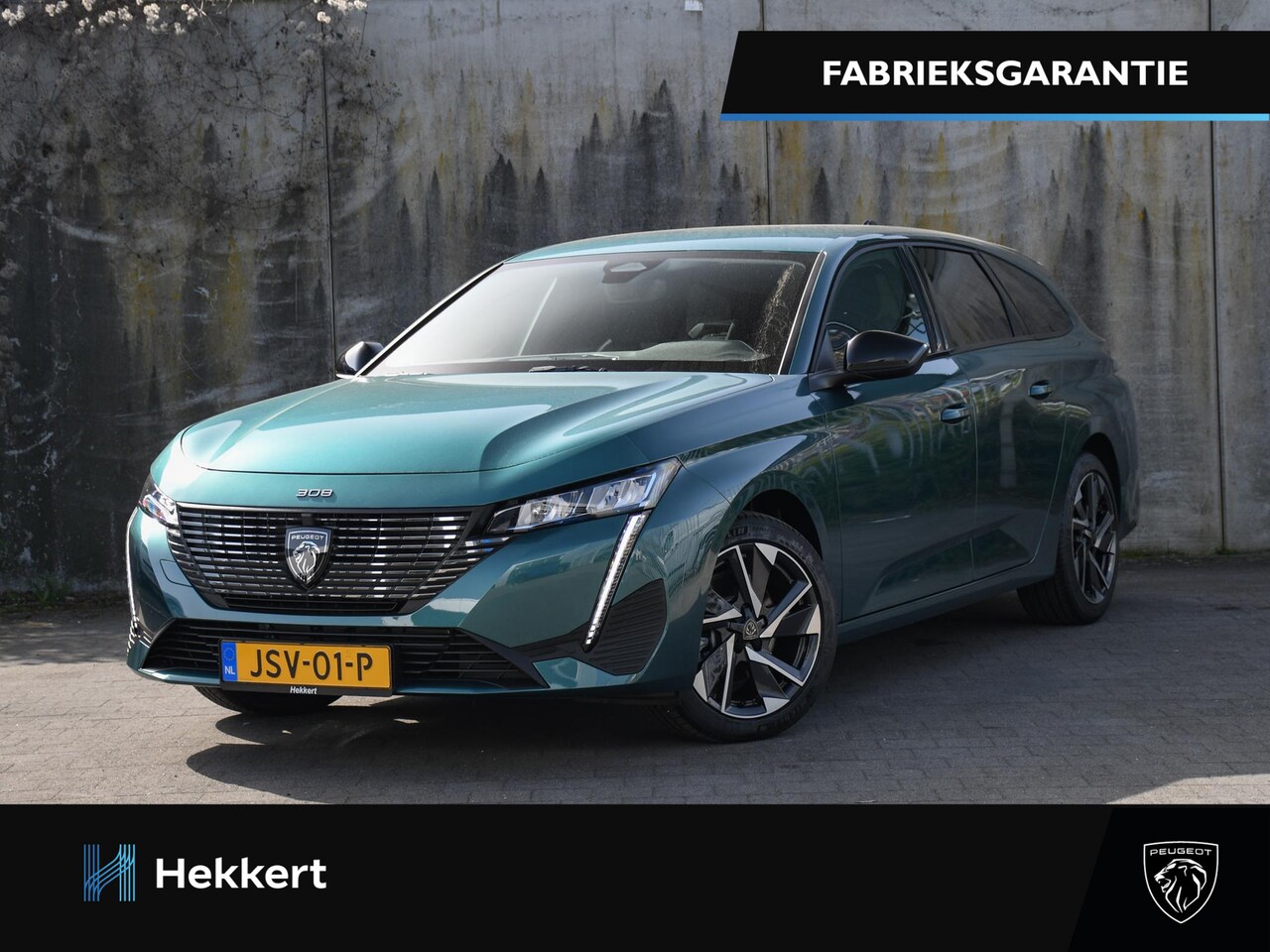 Peugeot 308 SW - Allure 1.2 Hybrid 145pk Automaat PDC + CAM. | 17''LM | NAVI | DAB | ADAPT. CC | APPLE-CARP - AutoWereld.nl