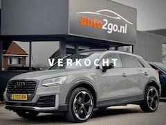Audi Q2 - 1.4 TFSI AUT7 S-LINE. PANODAK BLACK EDITION VOL-LEDER 19 INCH-LMV NAVI LED PDC