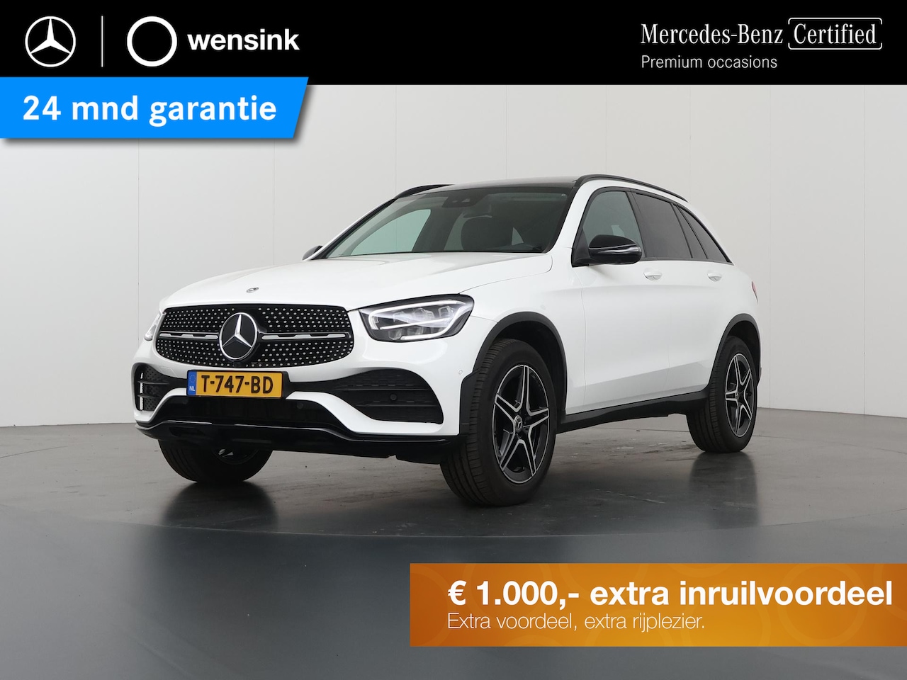 Mercedes-Benz GLC-klasse - 300e 4MATIC Premium Plus | Night | Panoramadak | Trekhaak | Stoelverwarming | 360 graden c - AutoWereld.nl