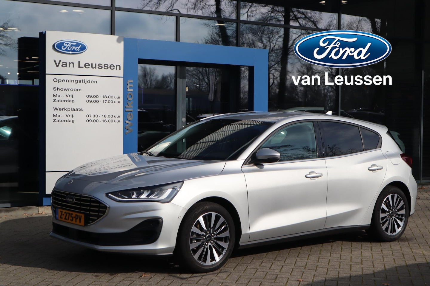 Ford Focus - 125PK HYBRID TITANIUM-X 5-DEURS VIRTUAL-COCKPIT B&O AUDIO CLIMA P-SENSOREN 17"LMV LED CAME - AutoWereld.nl