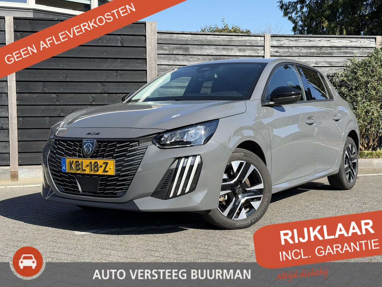Peugeot 208 - Allure 1.2 Hybrid 110PK e-DCS6 Automaat Parkeersensoren, Stoelverwarming, Apple Carplay, A - AutoWereld.nl