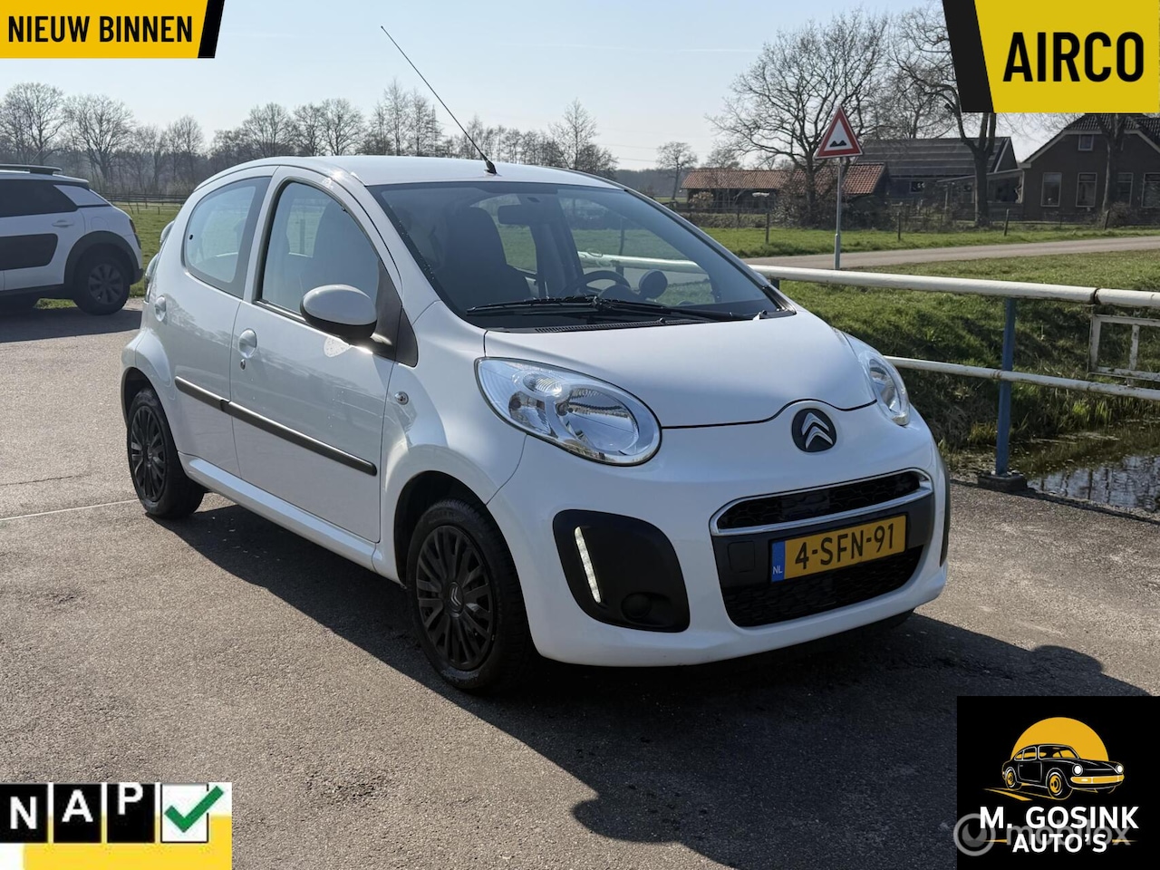 Citroën C1 - 1.0 Collection 5deurs airco 107881km Nap apk 2027 - AutoWereld.nl