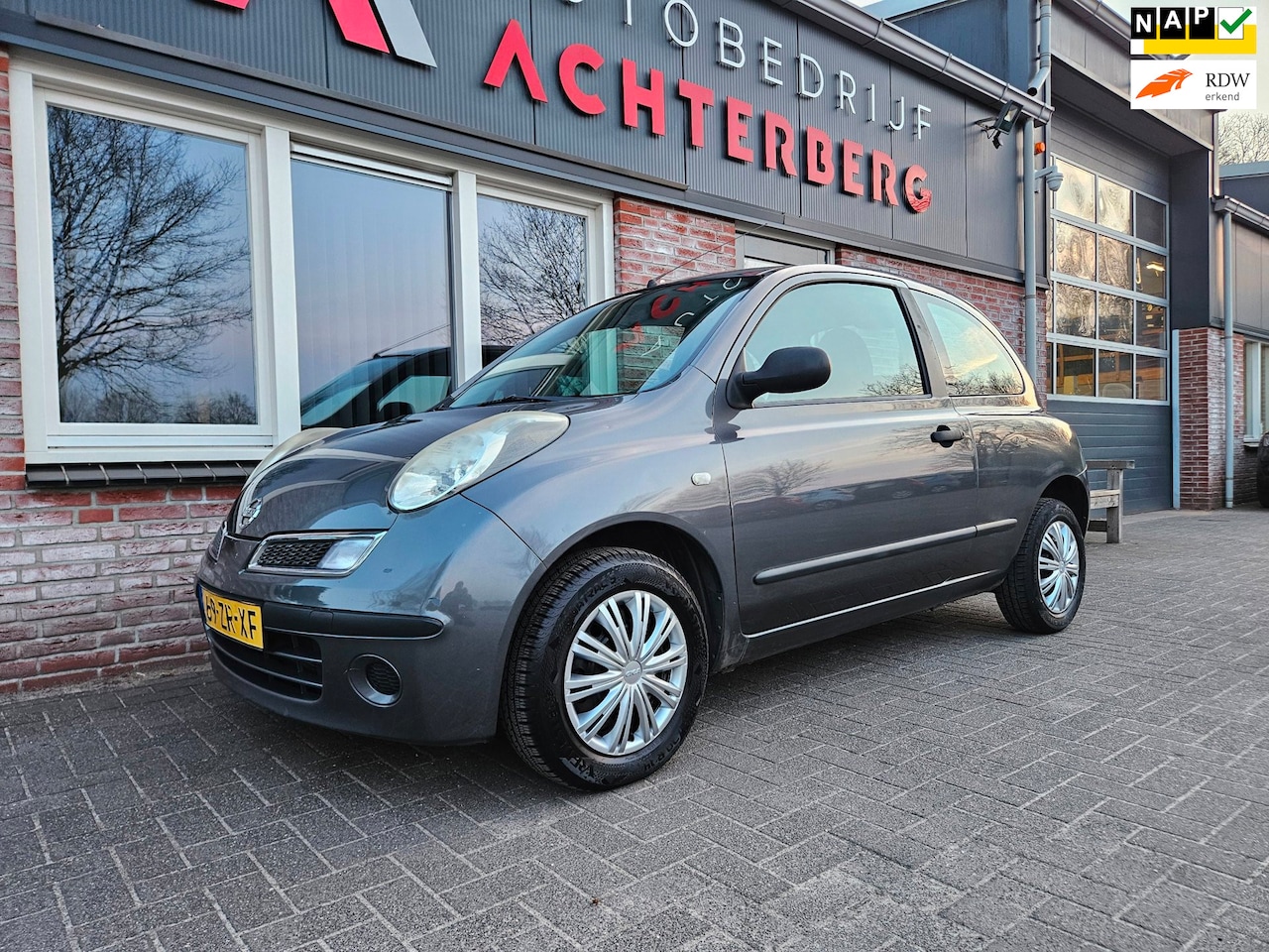Nissan Micra - 1.2 Mix Airco! NAP! Leuke Auto! Inruilkoopje! - AutoWereld.nl