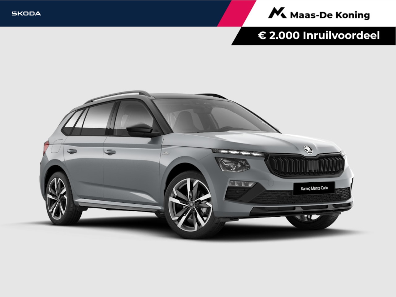 Skoda Kamiq - Monte Carlo 1.0 TSI 85 kW / 115 PK SUV 6 versn. hand. |  Winterpakket | Wegklapbare trekha - AutoWereld.nl