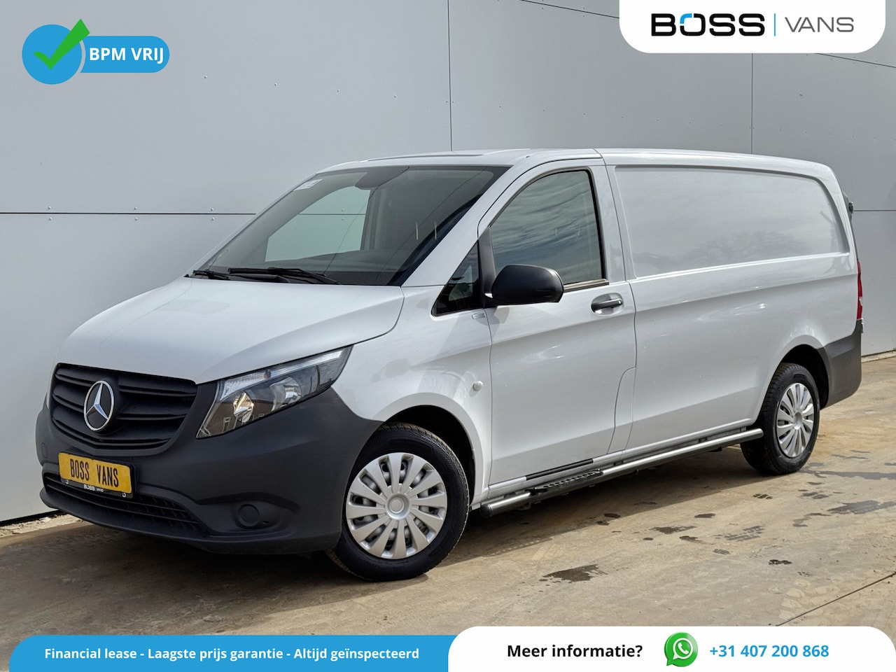 Mercedes-Benz Vito - 114 1.9 CDI Automaat L2H1 Climate Control Adaptieve Cruise Side Bars Camera Carplay Trekha - AutoWereld.nl