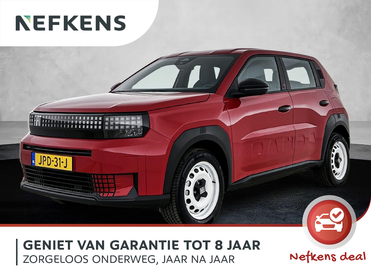 Fiat Grande Panda - RED 11kW 44 kWh 113pk Automaat | 8 JAAR GARANTIE | Airco | AppleCarPlay/Android | Cruise c - AutoWereld.nl