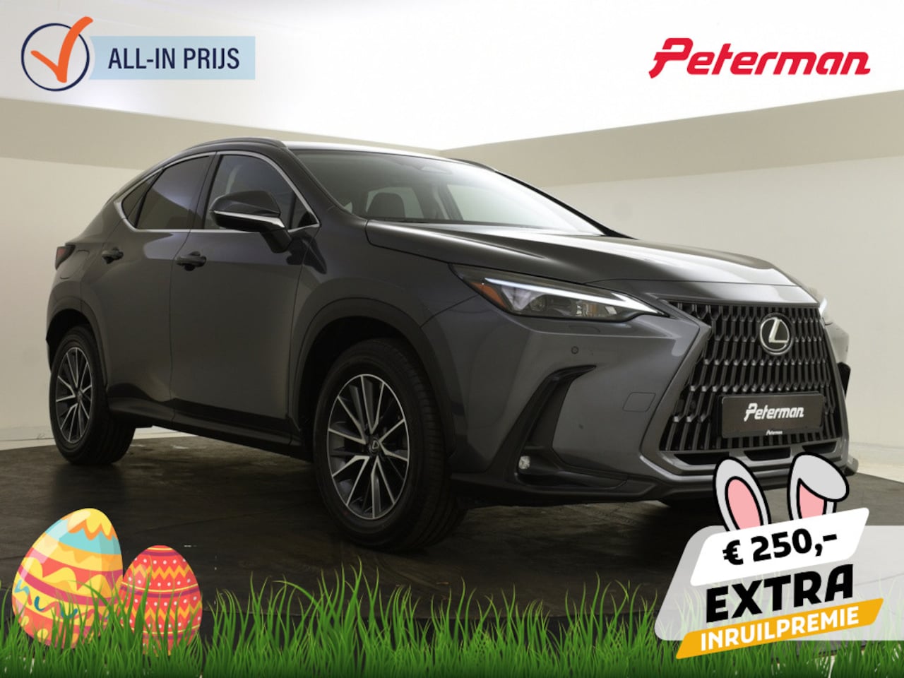 Lexus NX - 450h+ AWD Luxury Line | Trekhaak | Blindspot | El. A. Klep - AutoWereld.nl