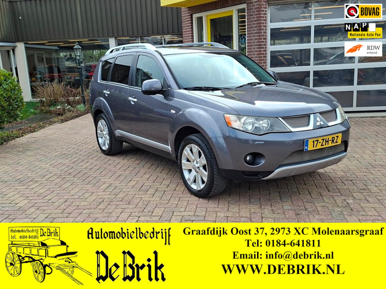 Mitsubishi Outlander - 2.4 Instyle 7 zitplaatsen - AutoWereld.nl