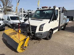 Volkswagen Crafter - 2.5TDI Openlaadbak Airco Cruisecontrol HIAB 013T + Veeg Machine / Borstel