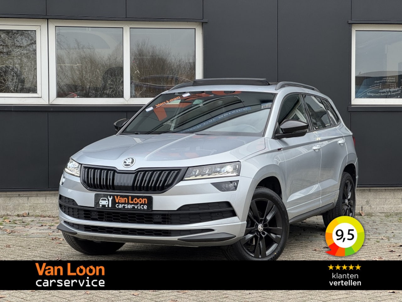 Skoda Karoq - 1.5TSI Sportline Aut./Elek thaak/Panodak/Verw stoel+voorruit/Vir - AutoWereld.nl