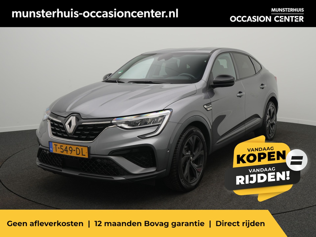 Renault Arkana - 1.3 Mild Hybrid 160 R.S. Line - RIJKLAARPRIJS - All Seasonbanden - Achteruitrijcamera - Ad - AutoWereld.nl