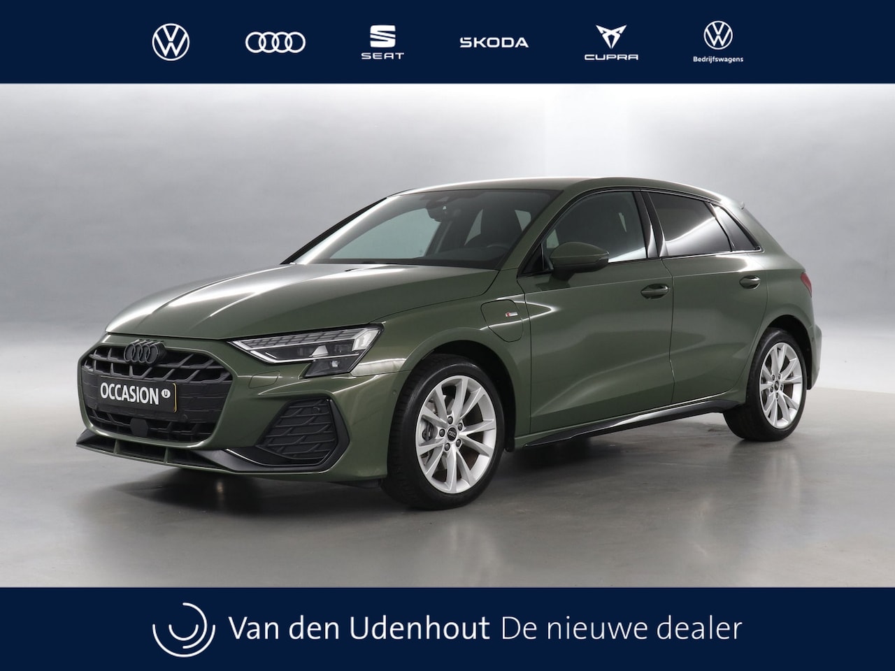 Audi A3 Sportback - 40 TFSI 204pk e S edition S-Tronic / Navigatie / Stoelverwarming / Camera - AutoWereld.nl