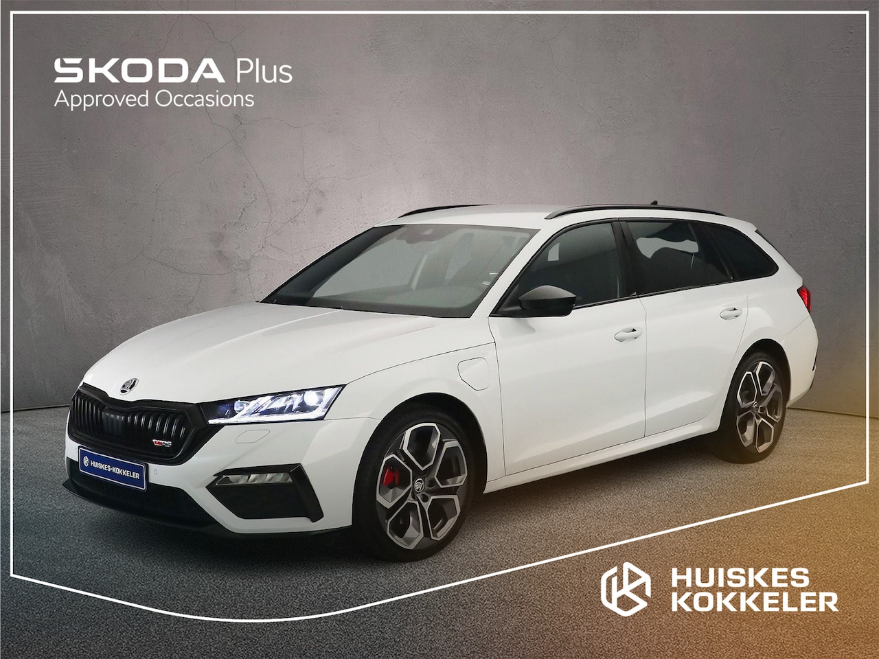 Skoda Octavia Combi - RS iV Business 1.4 TSI PHEV 245pk DSG Automaat Adaptive cruise control, Navigatie, Achteru - AutoWereld.nl