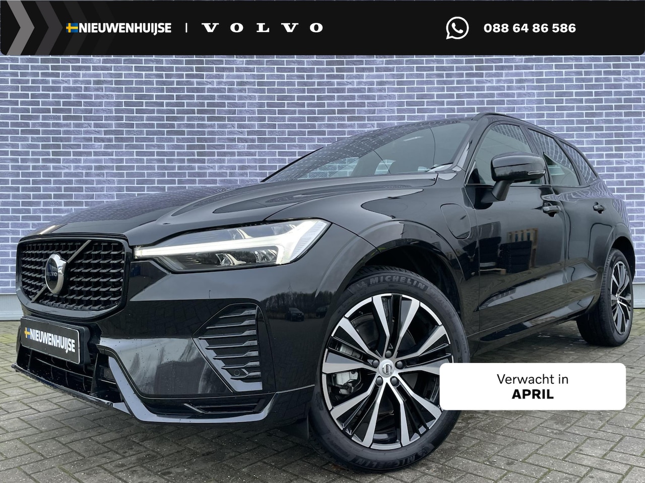 Volvo XC60 - 2.0 T6 Plug-in hybrid AWD Plus Dark | Long Range | Panoramadak | GOOGLE | Adaptieve Cruise - AutoWereld.nl