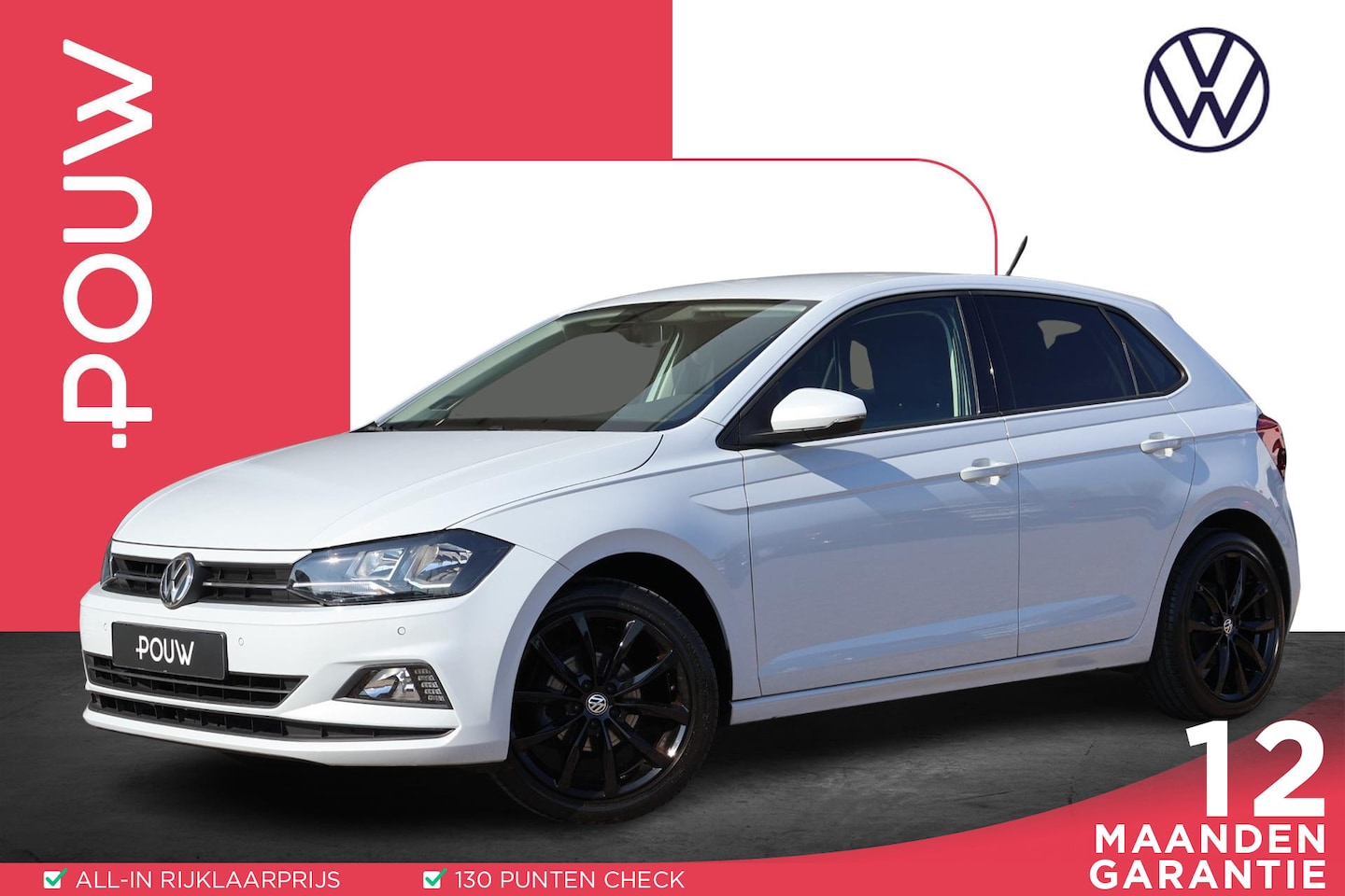 Volkswagen Polo - 1.0 TSI 95pk Comfortline Business | Nieuwe 17" LMV set | ACC | PDC | Navi | Carplay | - AutoWereld.nl