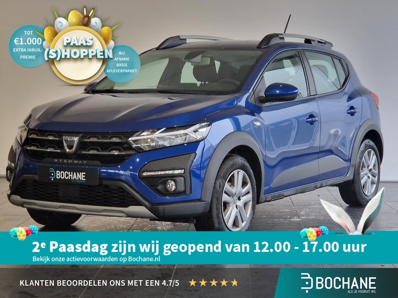 Dacia Sandero Stepway - 1.0 TCe 90 Comfort | Apple CarPlay / Android Auto | Parkeersensoren | DAB+ | Cruise Contro - AutoWereld.nl