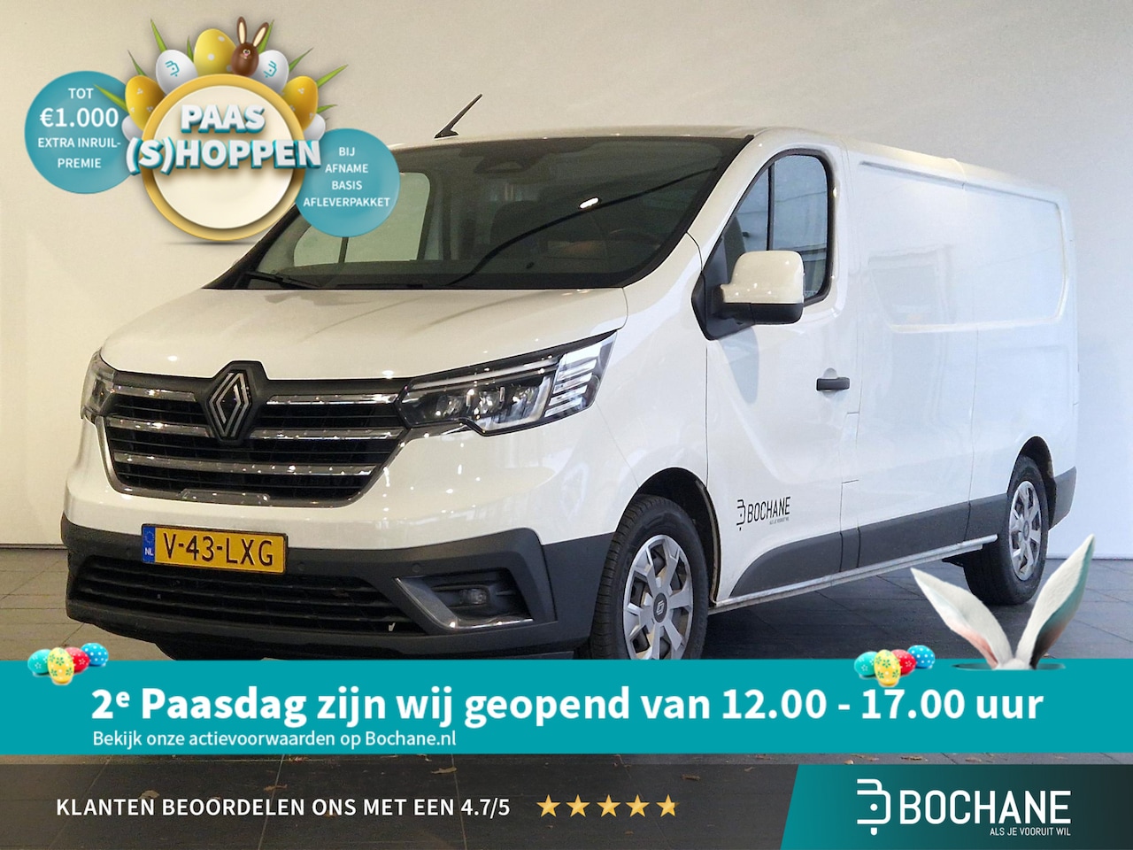 Renault Trafic E-Tech - T29 L2H1 Advance 52 kWh | 100% ELEKTRISCH | NAVIGATIE | STOELVERWARMING | TREKHAAK | DEMO - AutoWereld.nl