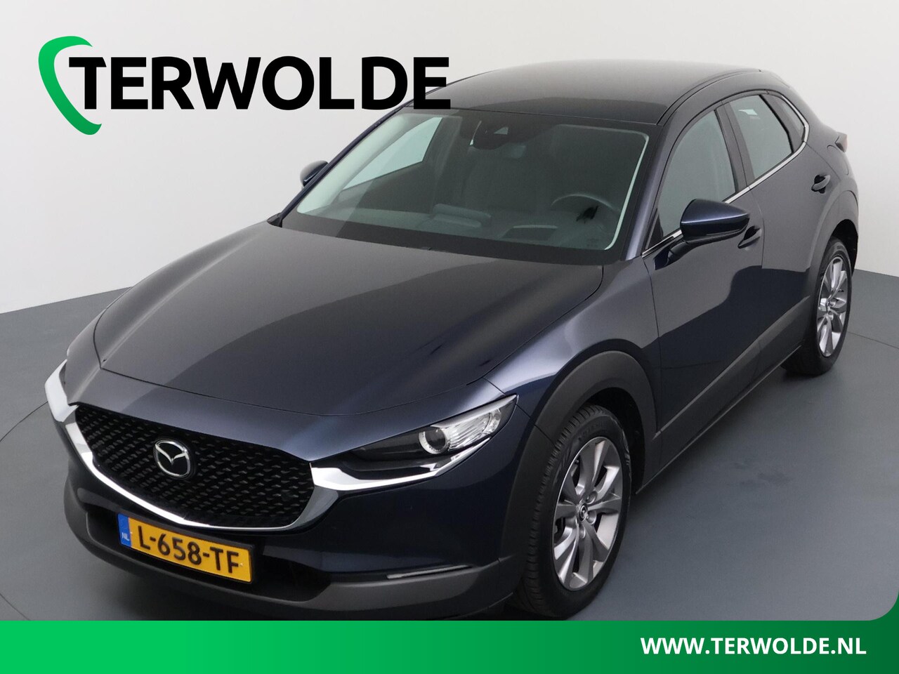 Mazda CX-30 - 2.0 e-SkyActiv-X M Hybrid Comfort | AUTOMAAT | Adapt. Cruise | Parkeercamera | Head-Up | - AutoWereld.nl