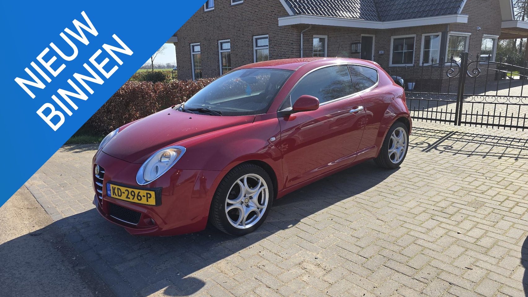Alfa Romeo MiTo - 1.4 T Distinctive LET OP!! zomee staat op locatie EMST!!! - AutoWereld.nl