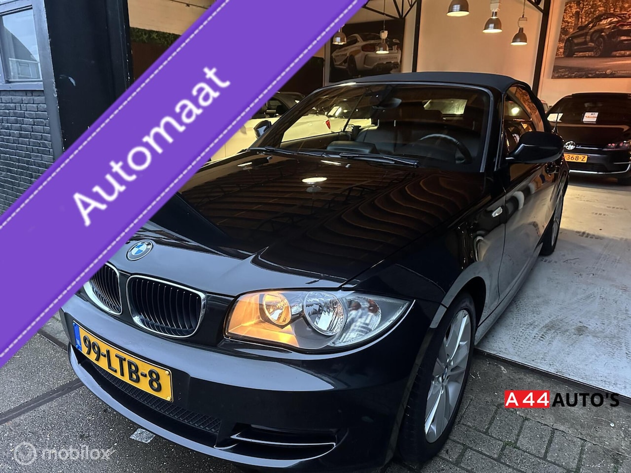 BMW 1-serie Cabrio - 118i High Executive*AUTOMAAT*NL NAP✅* - AutoWereld.nl