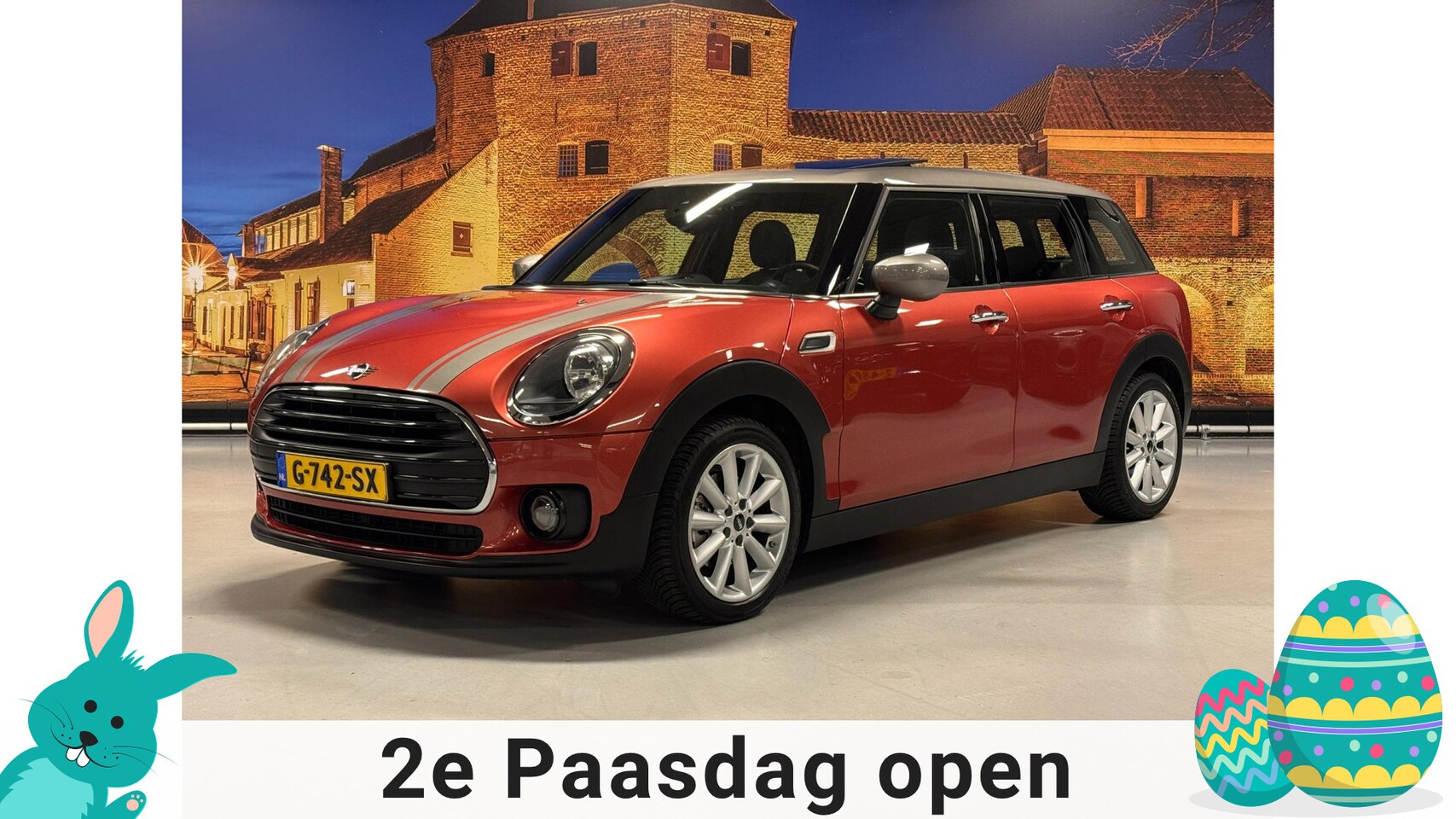 MINI Clubman - Mini 1.5 Cooper Automaat Panoramadak PDC - AutoWereld.nl