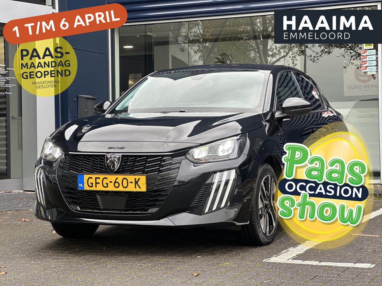 Peugeot 208 - Hybrid 100pk e-DCS6 Allure | Adaptieve Cruise Control | Parkeercamera/-sensoren | Apple Ca - AutoWereld.nl