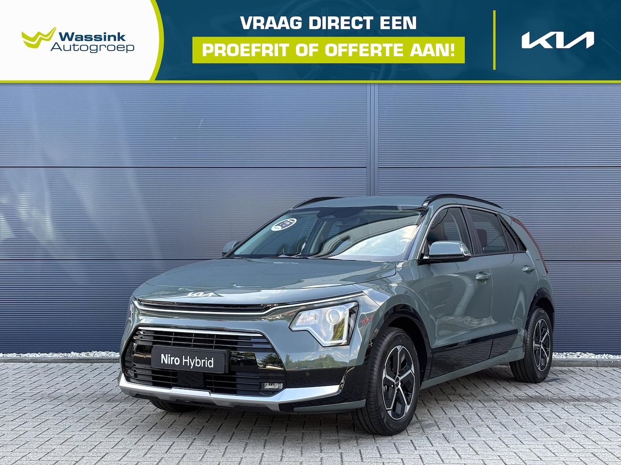 Kia Niro - 1.6 GDi Hybrid 129pk DCT6 DynamicLine | Direct Leverbaar | Navigatie | Adaptive Cruise Con - AutoWereld.nl