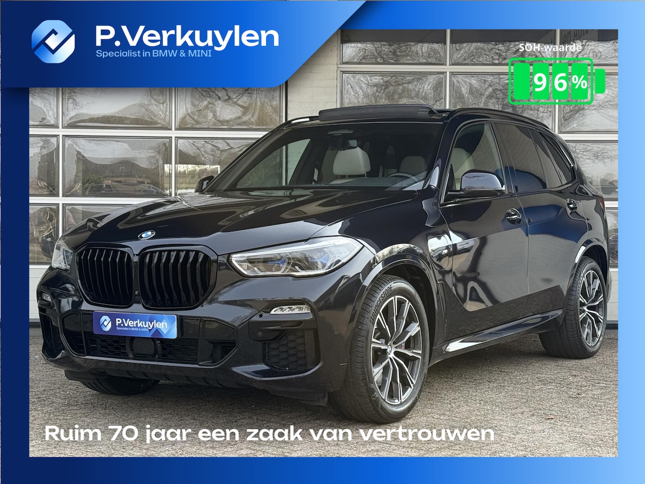 BMW X5 - xDrive45e M SPORT | HARMAN KARDON | SOFT CLOSE | DRIVING ASS. PROFF. | TREKHAAK | PANORAMA - AutoWereld.nl