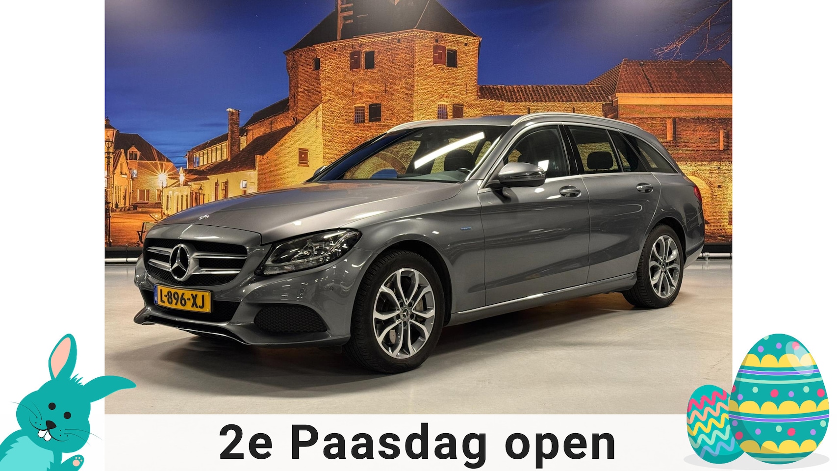 Mercedes-Benz C-klasse Estate - 350e Lease Edition Aut Leer Camera - AutoWereld.nl