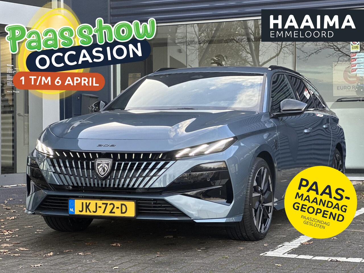 Peugeot 308 SW - 1.2 Hybrid 145 e-DCS6 GT | Facelift!! | Elektrische Kofferbak | Alcantara | Stoelverwarmin - AutoWereld.nl