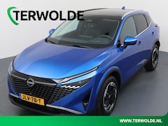Nissan Qashqai - 1.3 MHEV Xtronic N-Connecta | AUTOMAAT | Panoramadak | Head-Up | Stoel-, Stuur- & Voorruit