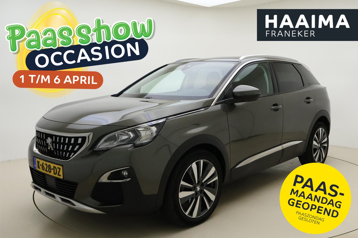 Peugeot 3008 - 1.2 PureTech Blue Lease Premium 130pk | Navigatie | Climate Control | Cruise Control | Cam - AutoWereld.nl