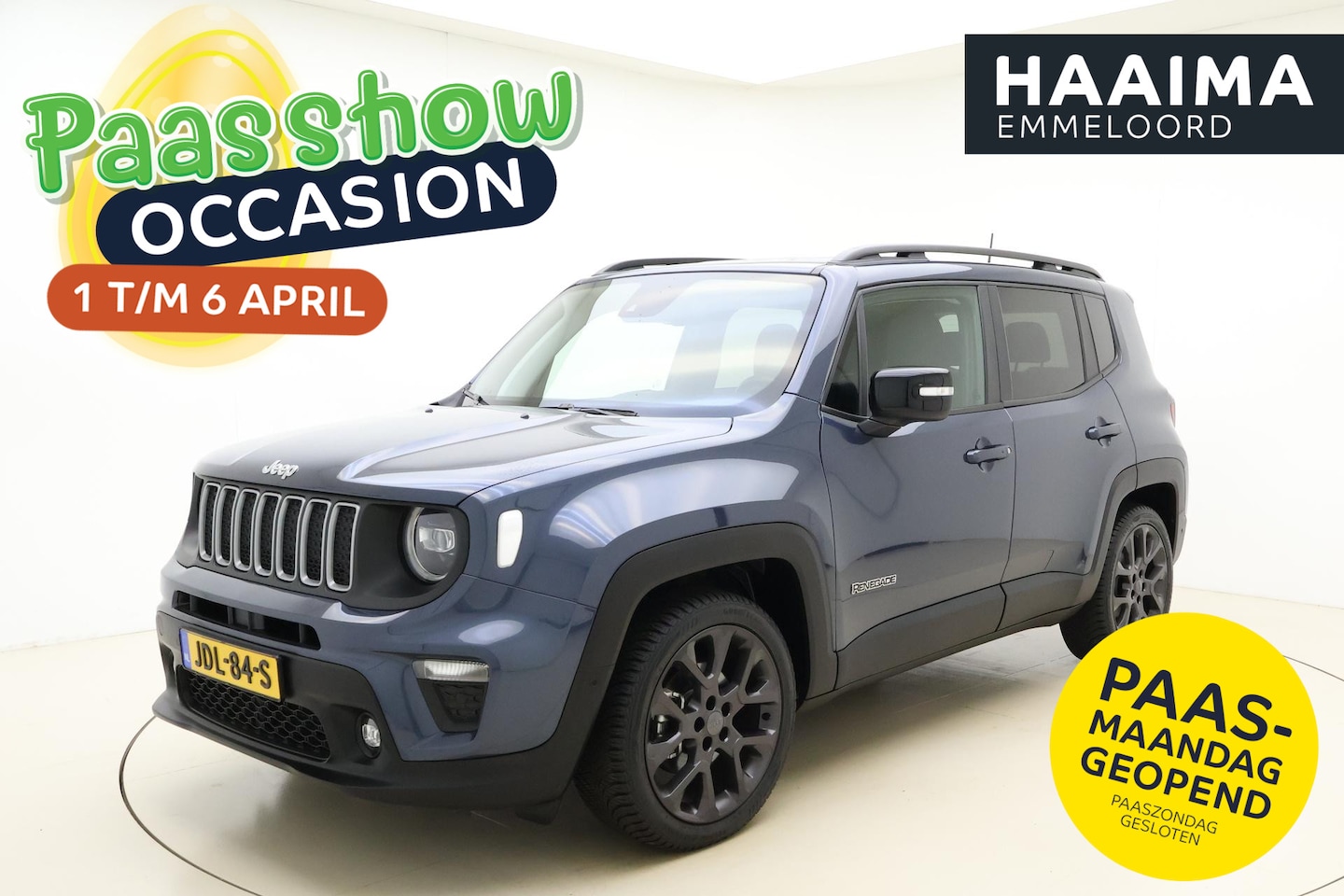 Jeep Renegade - 1.5T e-Hybrid S Automaat | Navigatie | Climate control | Camera | Lederen bekleding | Dakr - AutoWereld.nl