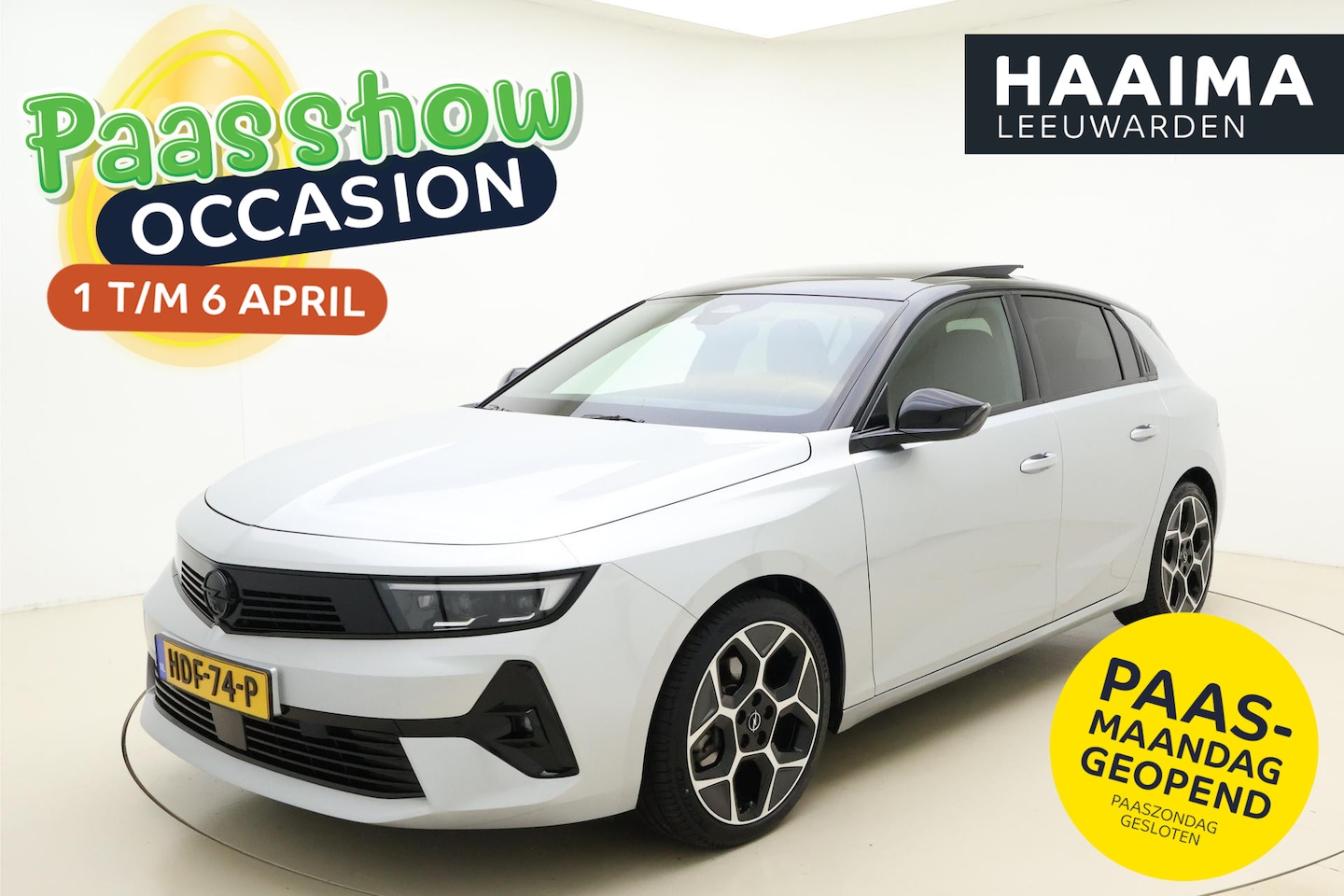 Opel Astra - 1.2 Turbo 145pk Hybrid Automaat Ultimate | Navigatie | Alcantara bekleding | Camera | Head - AutoWereld.nl