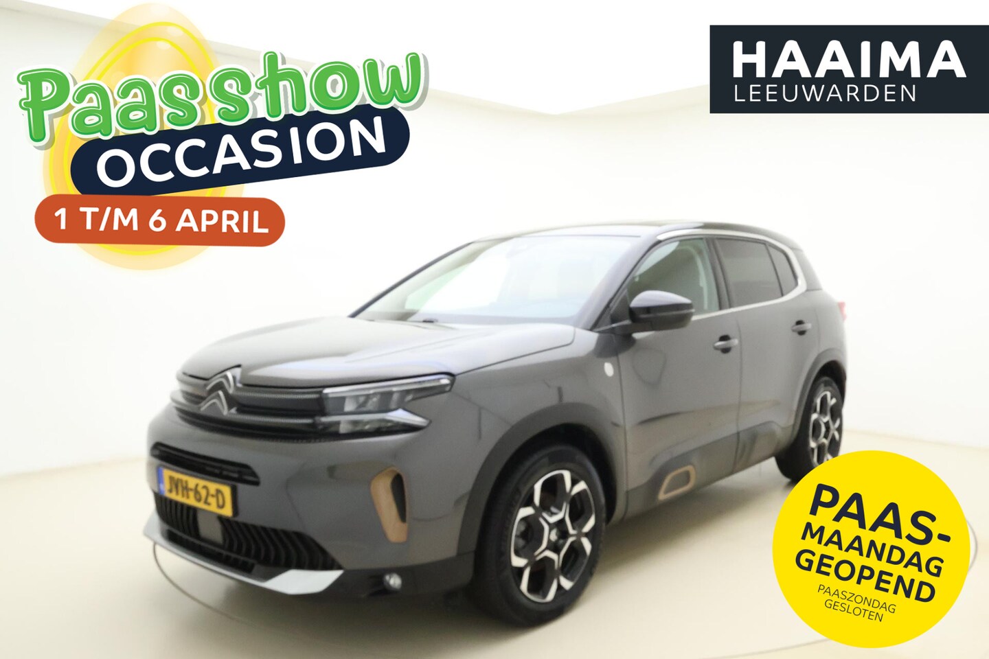 Citroën C5 Aircross - 1.2T 130pk C-Series | Comfort Seats | PHC Vering | Achteruitrijcamera | Navigatie | PDC | - AutoWereld.nl