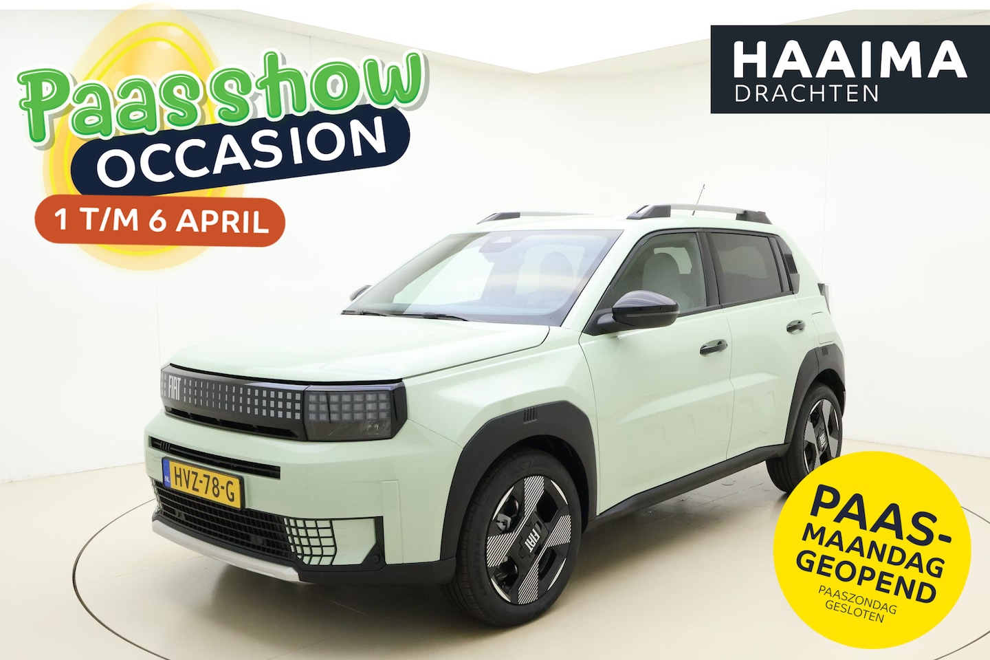 Fiat Grande Panda - 1.2 Hybrid La Prima | Automaat | NIEUW MODEL |  Navigatie | Stoel & Stuurverwarming | Clim - AutoWereld.nl